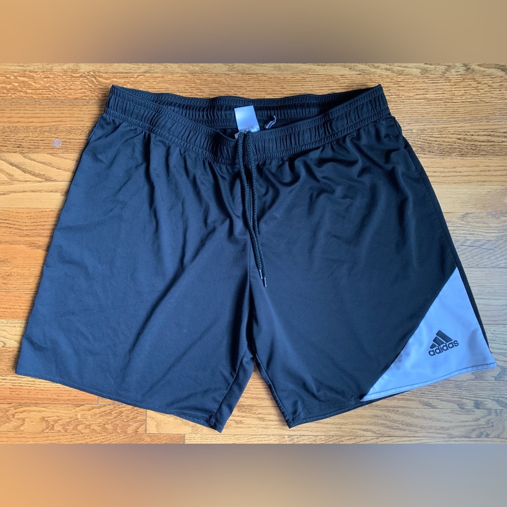 MENS BLACK ADIDAS CLIMALITE SHORTS